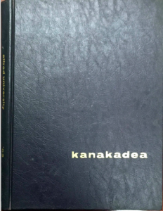 1963 Alfred University Yearbook Kanakadea Cover