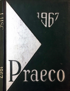 1967 Lock Haven State College Yearbook Praeco Cover