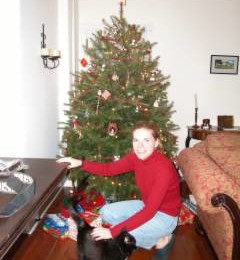 Kat and Kat at Xmas