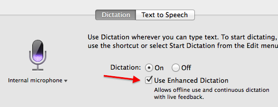 how to use apple dictation