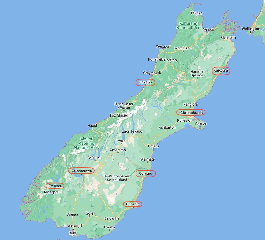 New Zealand South Island Travel Recommendations